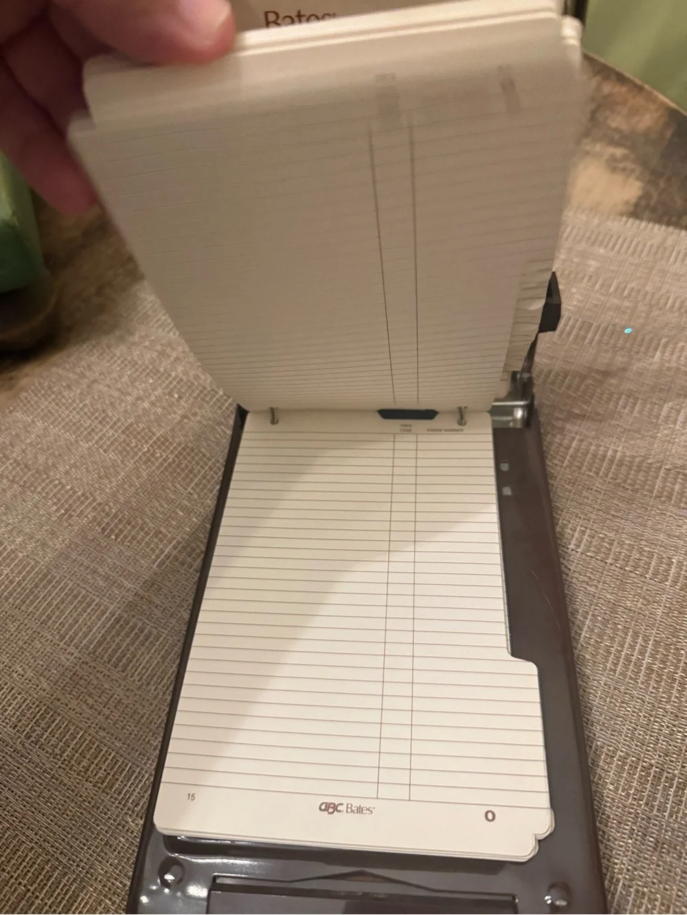 Vintage Bates Address Organizer - never used